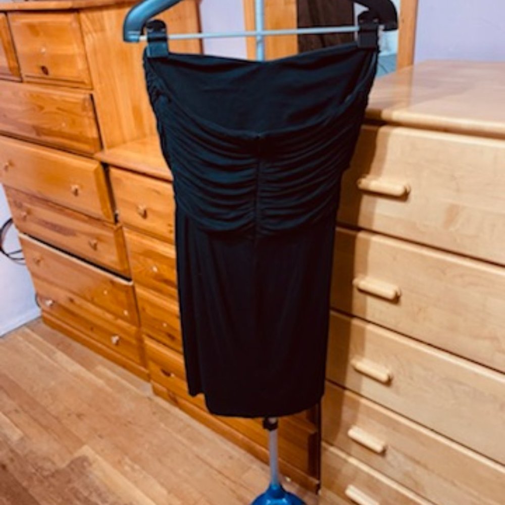 Express Strapless Ruched Dress - Picture 3 of 8